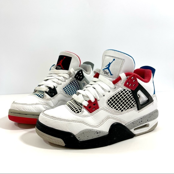 Air Jordan 4 Retro SE Flight What The youth size 3.5 - Picture 3 of 7